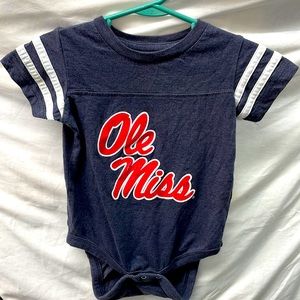 Ole miss onesie baby boy sz 24 mos